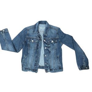 Gap Icon Denim Jacket in Saddle Blue